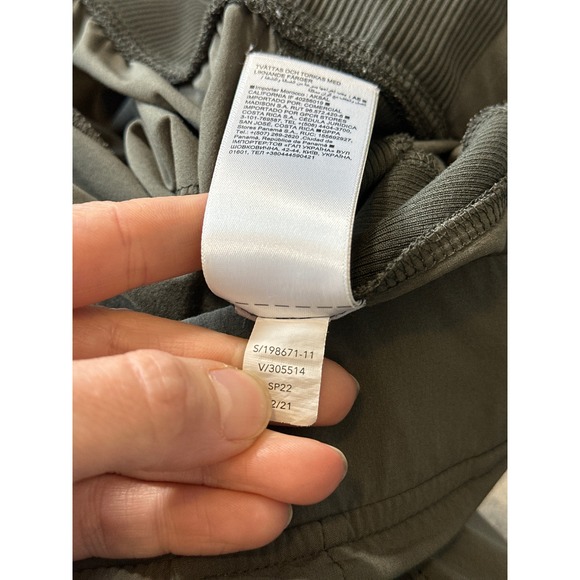 Athleta Brooklyn Mid Rise Ankle Pant Green Size 16 Tall - Picture 8 of 12